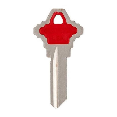 Kaba Ilco Schlage RED Key Blank SC1-PC-RED